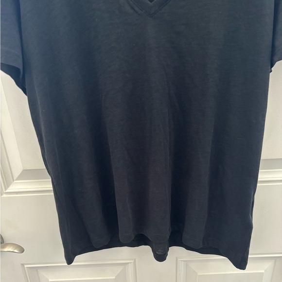 Madewell Black Whisper Cotton V-Neck Tee XXL - Picture 7 of 12